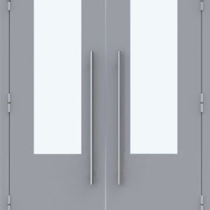 Противопожарная дверь 2100×1300 / серия FRM55251